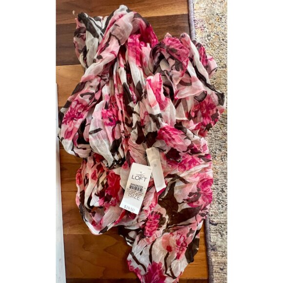 Loft multi-color woman's scarf - Picture 1 of 2